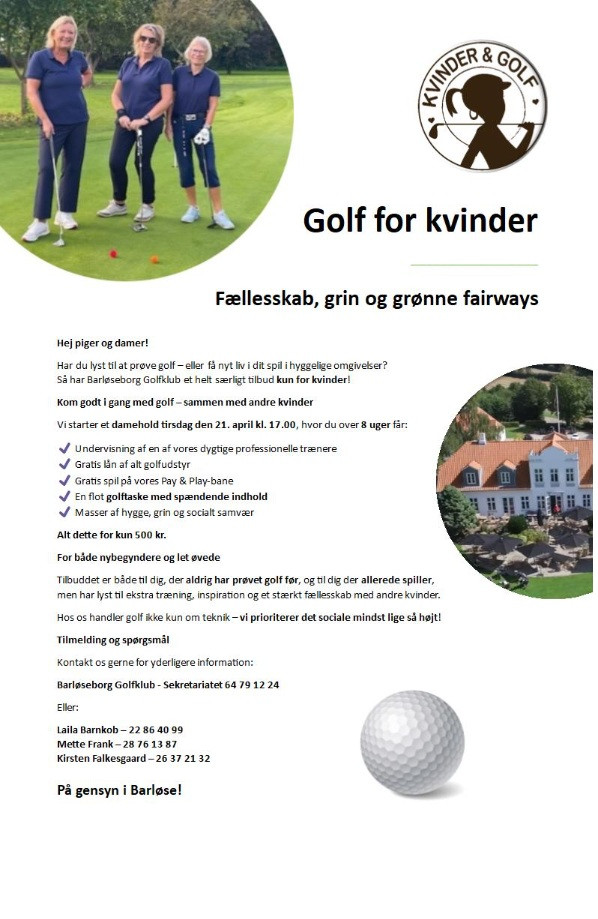 Kvinder og golf 2026
